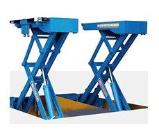 Cầu cắt kéo nâng bụng có tay nâng cho xe SUV