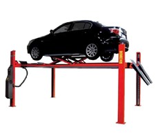 Cầu nâng 4 trụ có bàn nâng bụng kiểm tra góc lái ERCO 5004CT LT