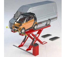 Cầu nâng cắt kéo cho kiểm tra góc đặt bánh xe ERCO X4300CTLT