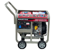 Máy Phát Điện Chạy Dầu 10KW Hakuda HKD10000P3TEP 3 Pha