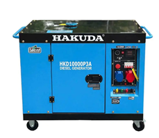 Máy Phát Điện Chạy Dầu Hakuda 10KW HKD10000P3A 3 Pha