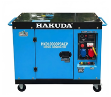 Máy Phát Điện Chạy Dầu Hakuda 10KW HKD10000P3AEP 3 Pha
