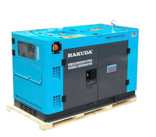 Máy Phát Điện Chạy Dầu Hakuda HKD10000P1PRO 10KW Siêu Cách Âm