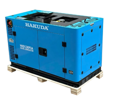 Máy Phát Điện Chạy Dầu Hakuda 12KW HKD12KP3A 3 Pha Siêu Cách Âm