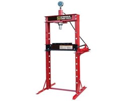 Máy ép thủy lực dùng khí nén có đồng hồ Kocu 20T TY20005