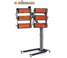 ĐÈN SẤY SƠN HỒNG NGOẠI CẢM BIẾN 6 BÓNG SHUGUANG SG-6D/C