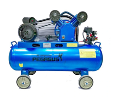 Máy Nén Khí Dây Đai Pegasus 2HP 120L TM-V-0.17/8-120L