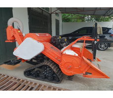 Máy gặt lúa liên hợp Mini vuông tôm 4LZ-0.6A