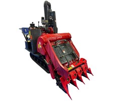 Máy gặt lúa mini lấy rơm SCM 4LBZ110