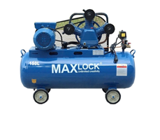 Máy Nén Khí Dây Đai 1.5HP 100L Maxlock MK100L