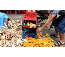 Máy bóc bẹ ngô chạy Diesel Q-04