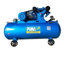 Máy Nén Khí Dây Đai 10HP 500L Puma 3 Pha Áp 12.5 bar