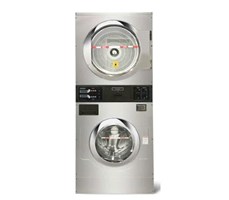 Máy giặt sấy chồng tầng bỏ xu 13kg dùng điện Cleantech SXTH-130FDT