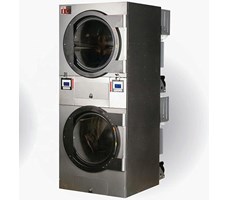 Máy sấy chồng tầng 13,5kg Cleantech TO-HT-2×15