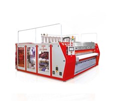 Máy là lô lòng máng 1 con lăn khổ 3m Vela Chi 18030 Tolkar