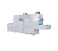 Máy rửa khay bát chén công nghiệp băng tải có sấy tiết kiệm năng lượng Prime PMFE-600EDE Prime