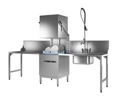 Máy rửa chén - Loại có nắp đậy Hobart ECOMAX H604