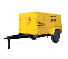 Máy nén khí trục vít di động điện Kaishan LGY