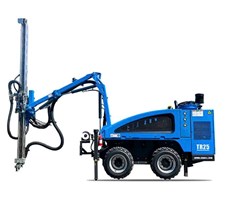 Giàn khoan đá Jumbo điều khiển từ xa hoàn toàn bằng thủy lực TR25