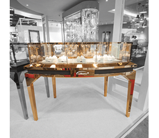 Tủ trưng bày bánh hình vòng cung 