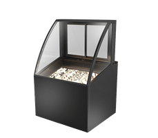 Tủ trưng bày kem kính cong Williams IC-U-900-HG-C