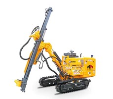 Bánh xích gắn giàn khoan đá 40m Khai thác JC860