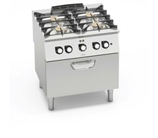 BẾP 4 BẾP VỚI LÒ NƯỚNG ĐIỆN 1/1 GN SG7F4+FE2