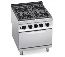 BẾP GAS 4 BẾP KÈM LÒ GAS 2/1 G9F4+FG