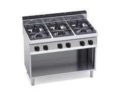 BẾP GAS 6 BẾP KÈM TỦ BẾP G7F6M / G7F6MP