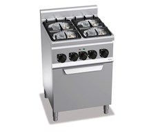 BẾP 4 LÒ VỚI LÒ NƯỚNG ĐIỆN 1/1 G6F4PW+FE1