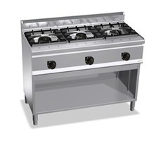 BẾP GA 3 BẾP KÈM TỦ G6F3MH12