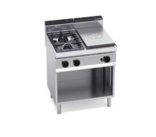 Mặt bếp liền khối + 2 bếp mở kèm tủ G7T4P2FM 