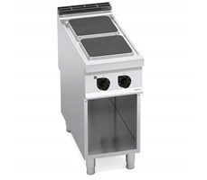 Bếp điện 2 mặt vuông gắn trên tủ E9PQ2M