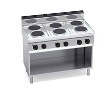 Bếp điện 6 mặt tròn kèm tủ E7P6M