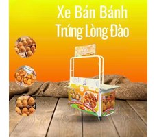 Xe bán bánh trứng lòng đào