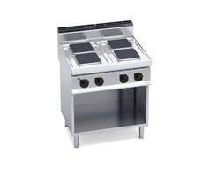 Bếp điện 4 mặt vuông kèm tủ E7PQ4M 