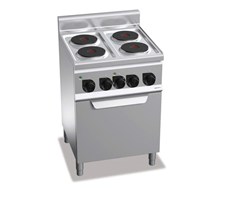 Bếp điện 4 mặt tròn kèm lò nướng điện 1/1 E6P4+FE1
