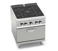 Bếp hồng ngoại 4 vùng nấu + Lò nướng điện 1/1 SE9P4P/VTR+FE2