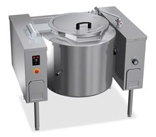 Nồi đun nghiêng 150 lít với hệ thống gia nhiệt hơi nước gián tiếp 9P15IRV