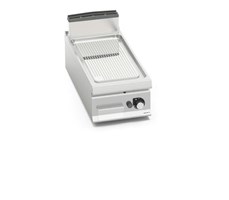 Bếp nướng gas - Mặt nướng có rãnh, làm bằng thép không gỉ LXG9FR4/CPD