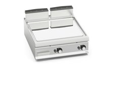 Bếp nướng gas - Mặt nướng nhẵn làm bằng thép không gỉ LXG9FL8-2/CPD