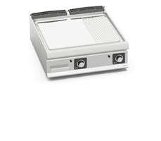 Bếp nướng điện - Mặt nướng trơn/có rãnh làm bằng thép không gỉ LXE9FM8P-2/CPD-BF