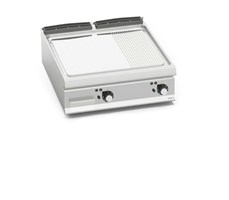 ẾP NƯỚNG ĐIỆN - MẶT BẰNG THÉP KHÔNG GỈ, CÓ MẶT PHẲNG/CÓ RÃNH LXE9FM8P-2/CPD