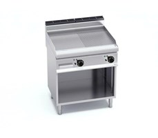 Bếp nướng điện mặt phẳng/có rãnh kèm tủ đựng E7FM8MP-2