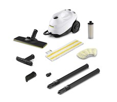 Máy làm sạch bằng hơi nước Karcher SC 3 EasyFix (màu trắng)