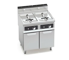 BẾP CHIÊN GAS - HAI BỒN CHỨA 18+18L - GIÁN TIẾP GL18+18MI-BF