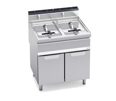 BẾP CHIÊN GAS CÓ TỦ - HAI BẾP 20+20L GL20+20M