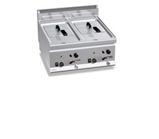 BẾP CHIÊN GAS (ĐẶT TRÊN BÀN) - BỒN ĐƠN 8 + 8 L GL8+8B