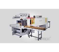 Máy đóng gói co màng dạng sleeve (ống) tự động có xếp chồng (palletizing) ST-6030AE + SM-6040