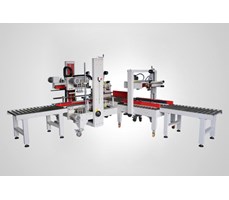 Máy dán góc tự động EXC-307+EXC-310